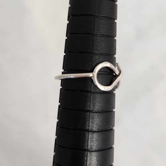 Antique Silver Infinity Ring - Picture 5 of 11
